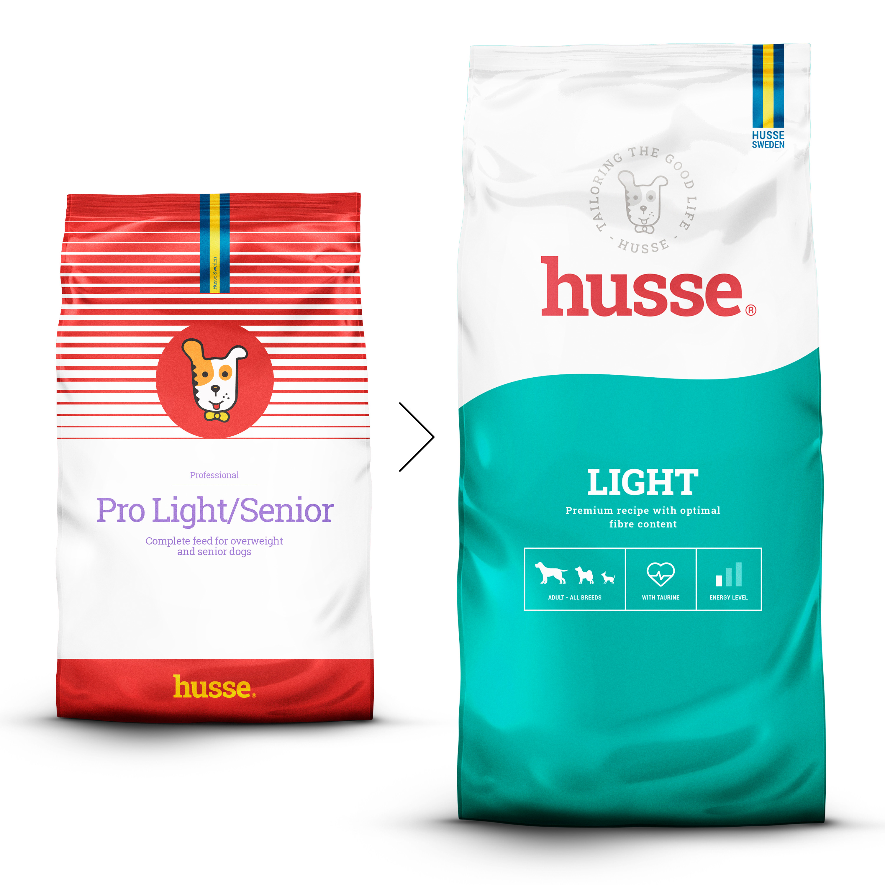 Pro Light/Senior, 20 kg | Dog dry food with lower energy content for weight control