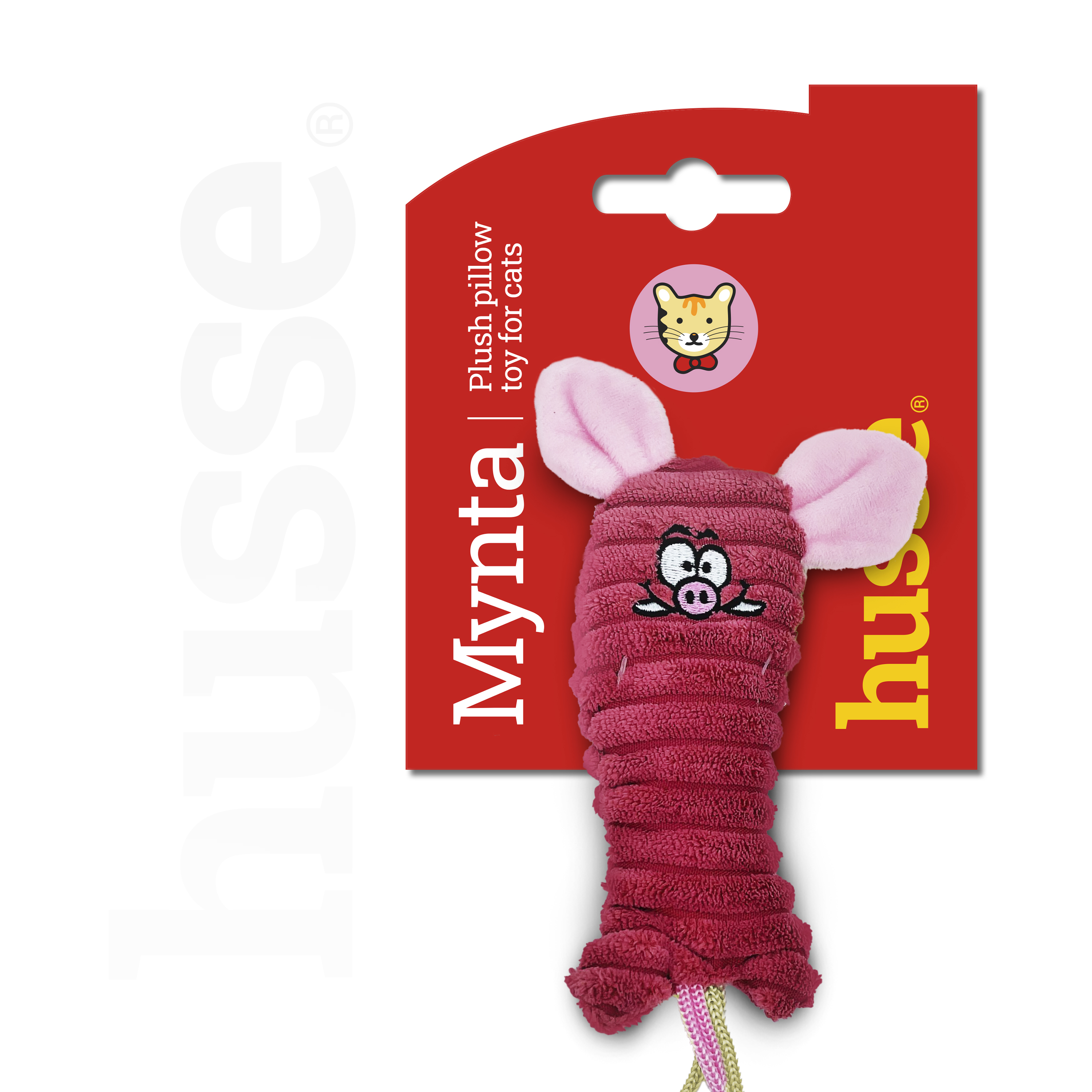 Mynta, 1 pc | Plush pillow toy for cats