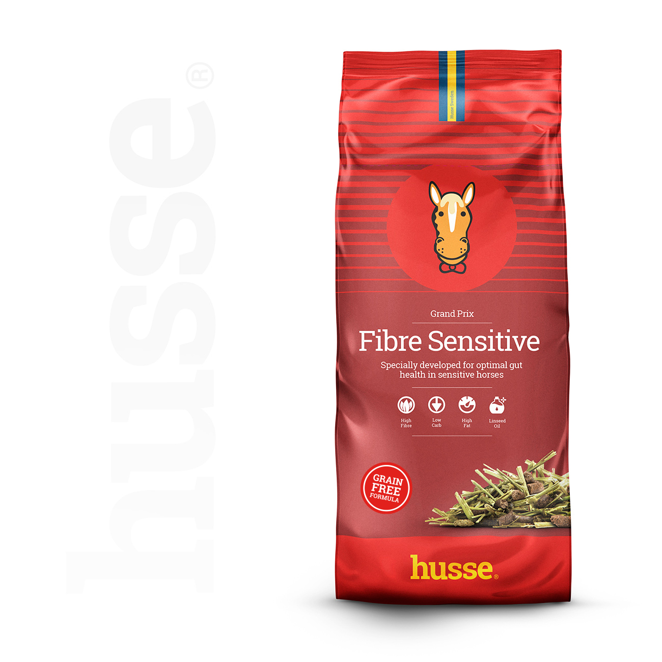 Fibre Sensitive, 15 kg | Oats-free mixture with selected ingredients for a healthy gut flora