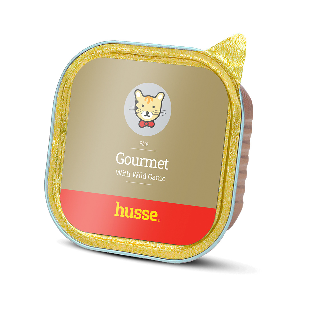 Gourmet, pâté with wild game, box | 32 alutrays of tasty pâté for cats