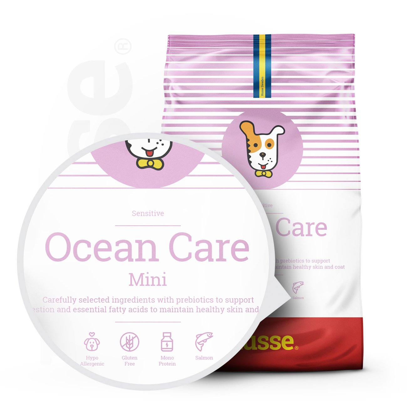 Sensitive Ocean Care Mini, 7 kg | Gluten free recipe with a single animal protein source