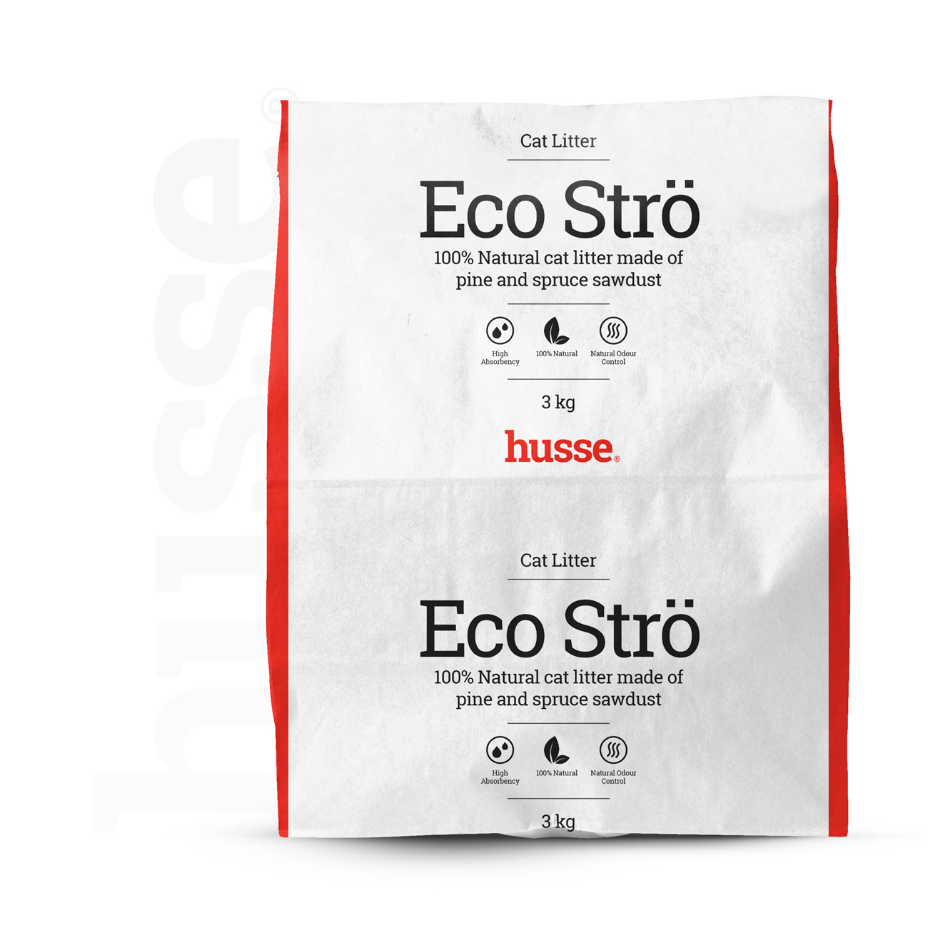Eco Strö, 3 kg | 100% natural & biodegradable cat litter