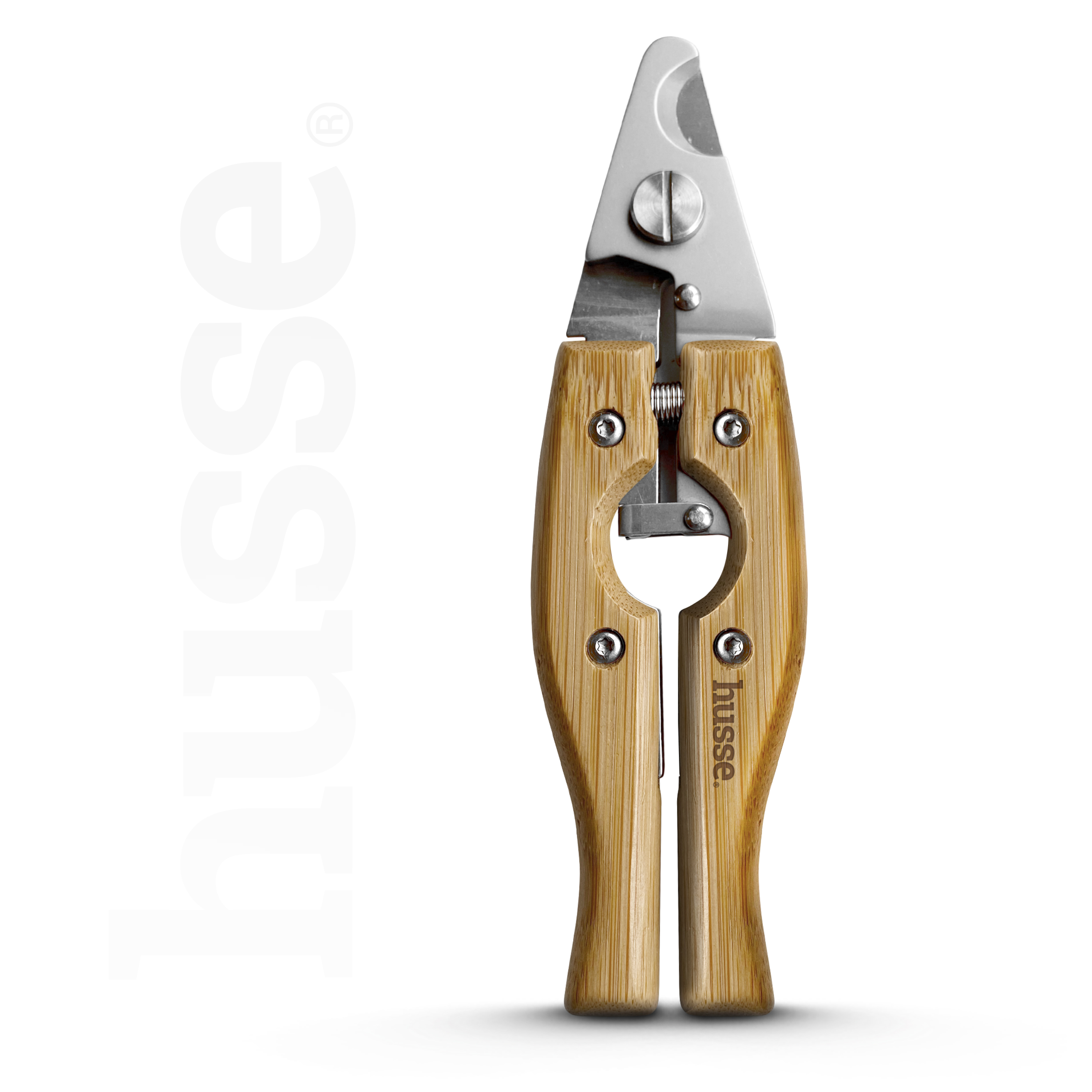 Klipp, 1 pc | Nail clippers with stainless-steel blades & bamboo handles