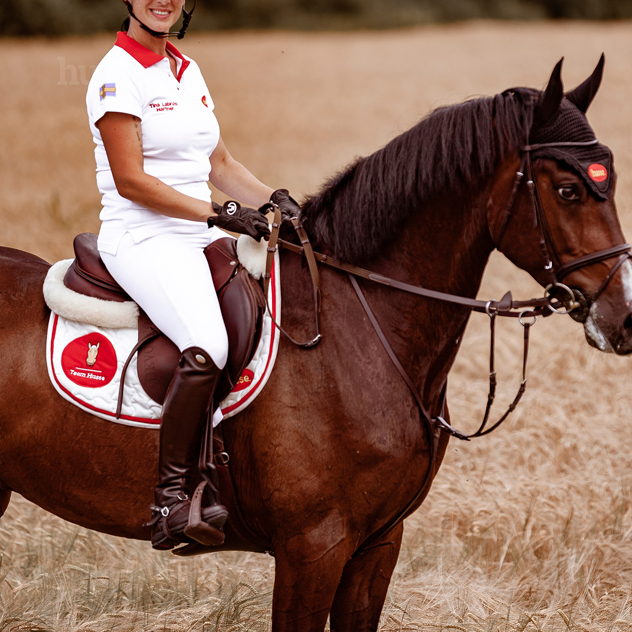 Saddle Pad, 1 pc | Ergonomically shaped saddle pad for enhanced comfort