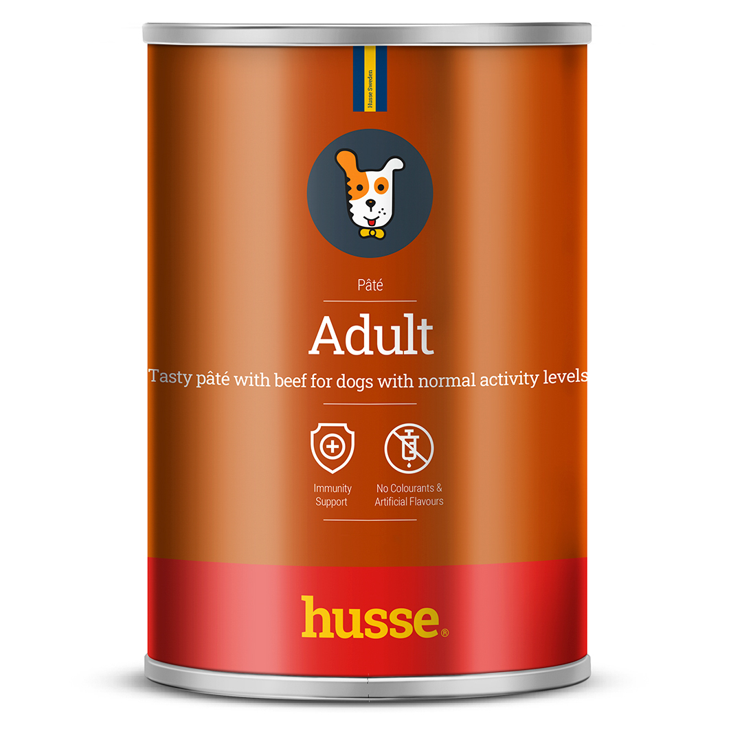 Adult, 400 g | Tasty pâté with beef for dogs123