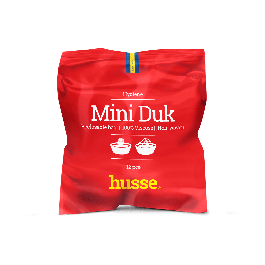 Mini Duk, 12 pcs | 100% viscose, compressed washcloth