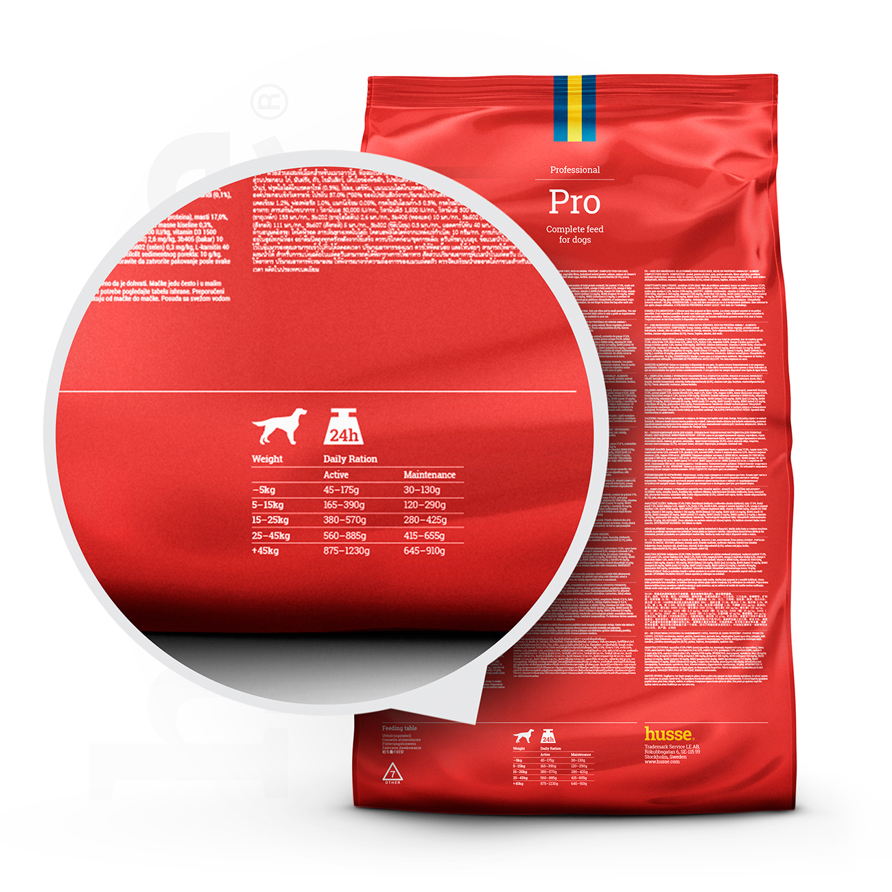 Pro, 15 kg | Recipe for normally active dogs