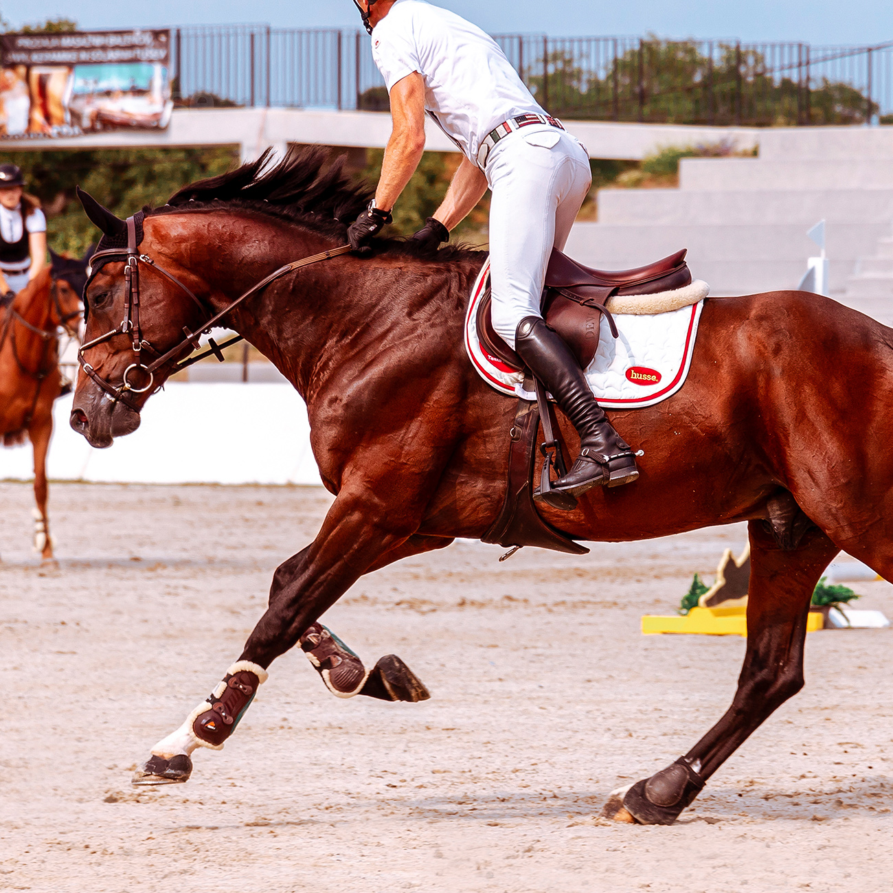 Saddle Pad, 1 pc | Ergonomically shaped saddle pad for enhanced comfort