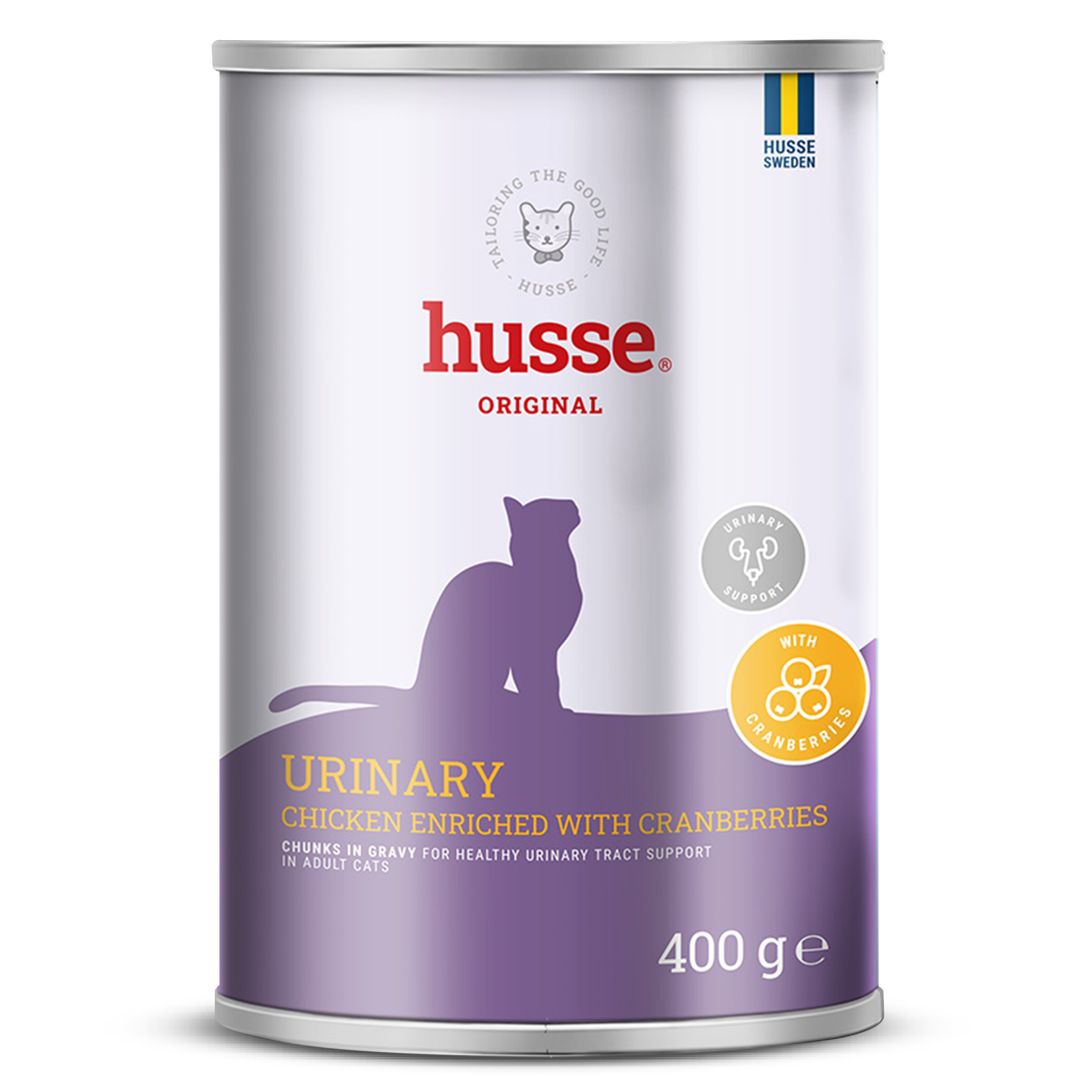 Urinary, chicken enriched with cranberries, 400 g | Developed for all cats with a sensitive urinary tract