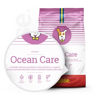 Sensitive Ocean Care, 2 x 12.5 kg | Gluten free recipe with a single animal protein source