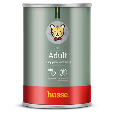 Adult, 400 g | Tasty pâté with beef for cats