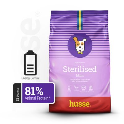 Sterilised Mini, 2 kg | Complete nutrition with high protein for body condition maintenance