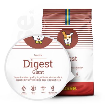 Sensitive Digest Giant, 12.5 kg | Gluten free recipe with limited animal protein sources