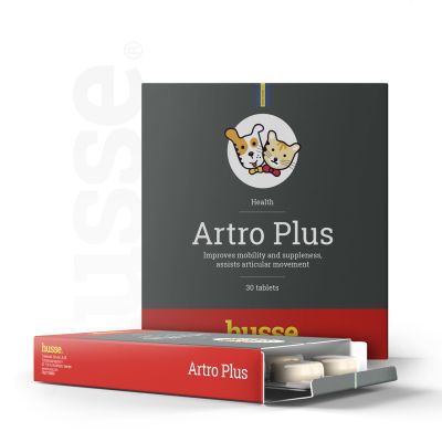 Artro Plus, 30 tablets | Helps support joint functions & mobility in dogs & cats