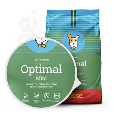 Optimal Mini, 7 kg | Gluten free dog dry food designed to meet high energy needs