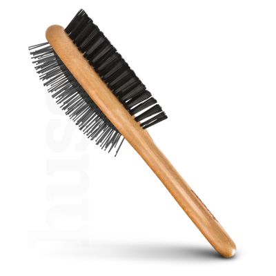 Borste, S | Combo grooming brush for cats & small dogs
