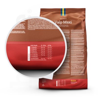 Valp Maxi, 12 kg | Supports the developmental needs of large breed puppies