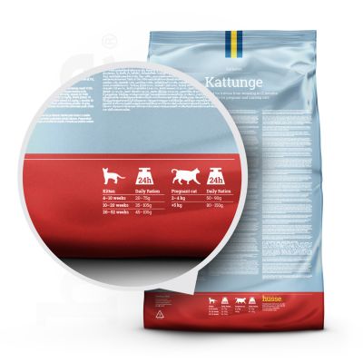 Exclusive Kattunge, 2 kg | Complete nutrition specially crafted for growing kittens