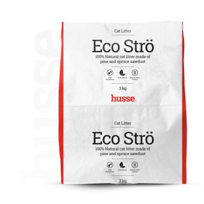 Eco Strö, 3 kg | 100% natural & biodegradable cat litter