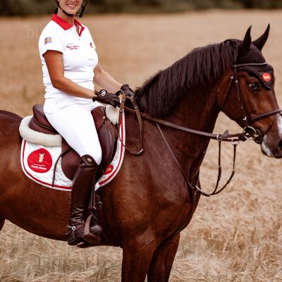 Saddle Pad, 1 pc | Ergonomically shaped saddle pad for enhanced comfort