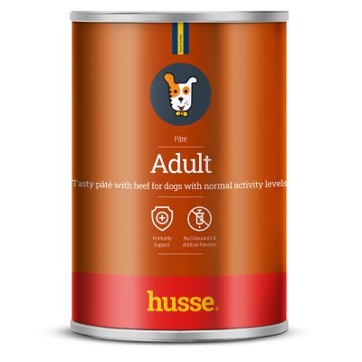 Adult, 400 g | Tasty pâté with beef for dogs123